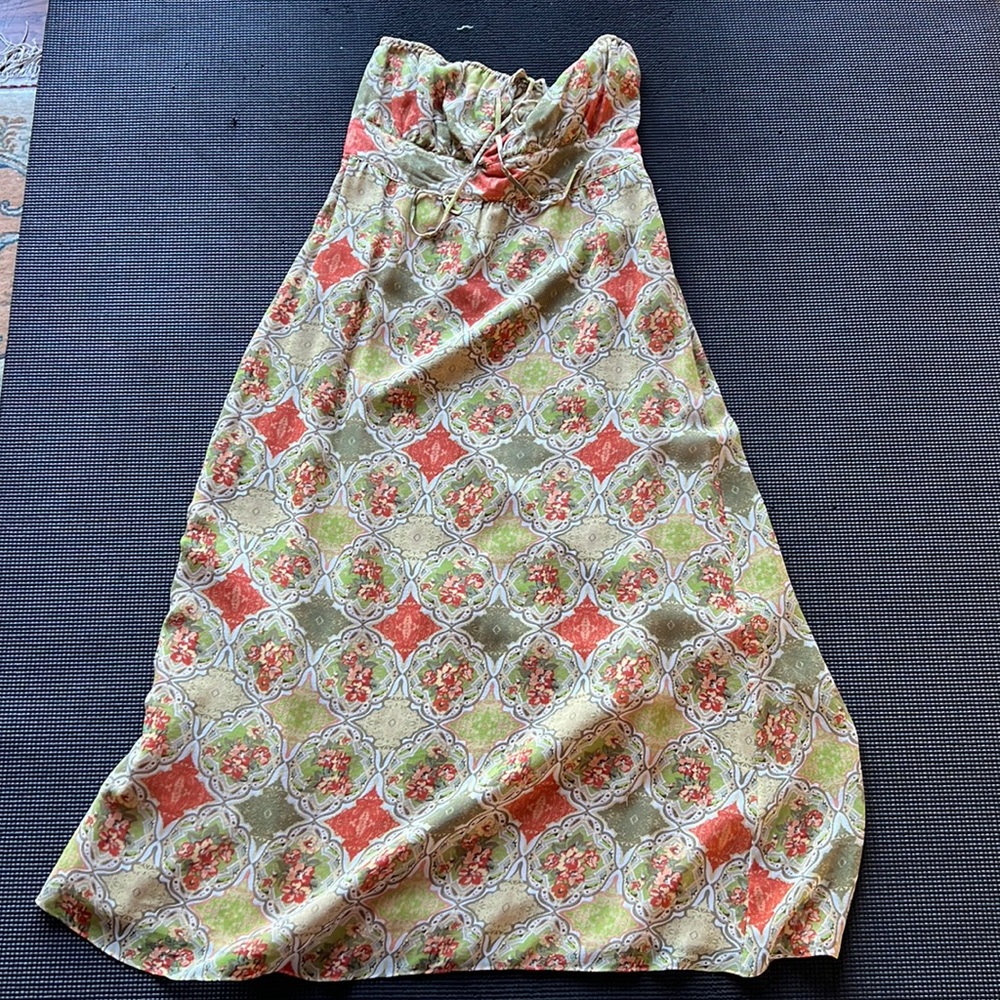 Vintage Banana Republic Strapless Dress